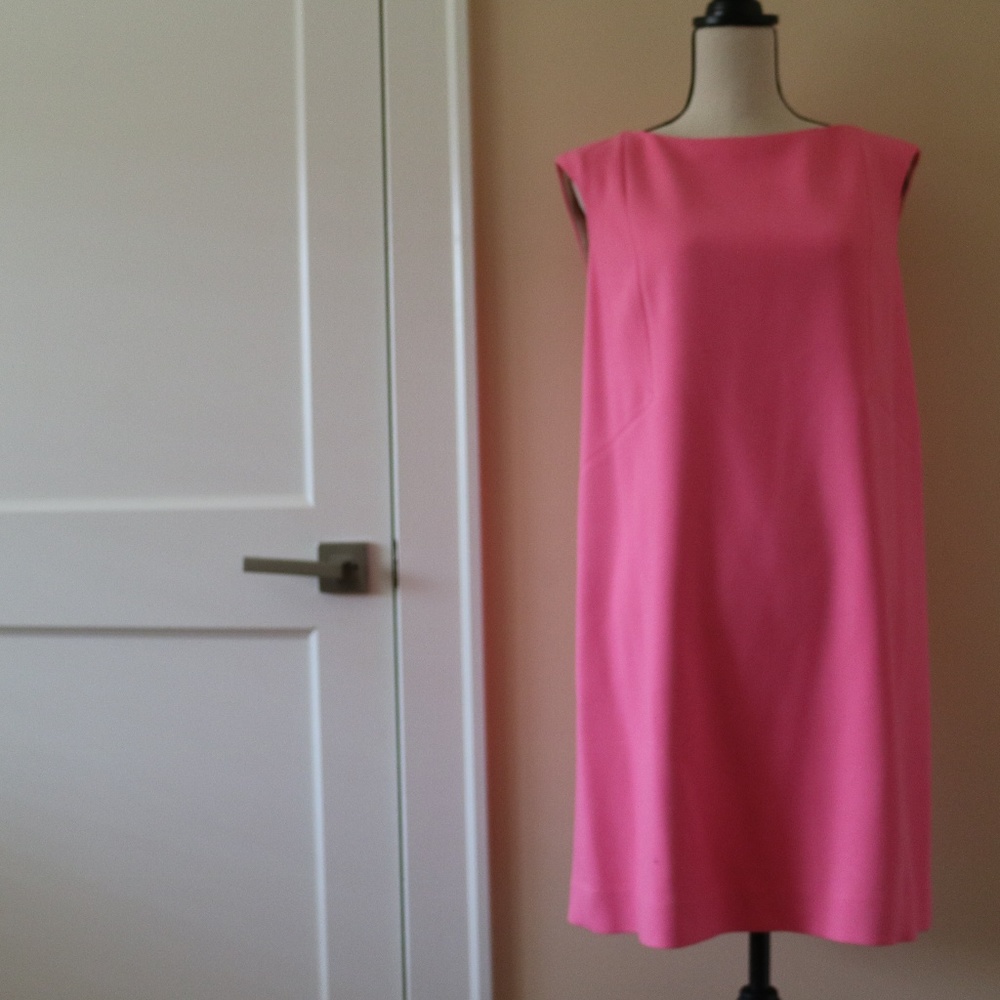 Kate Spade Bright Pink Shift Dress, Size M